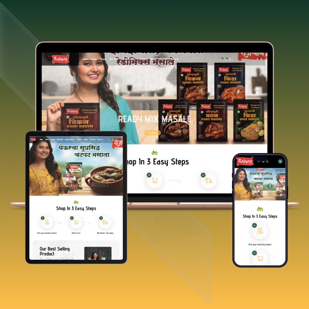 A Fresh Digital Identity for a Spice Brand