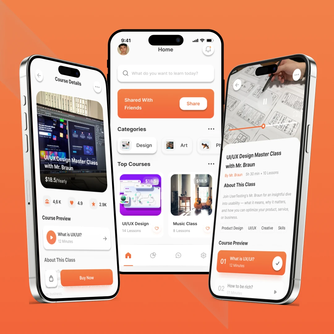 Learning App for On-the-Go Education