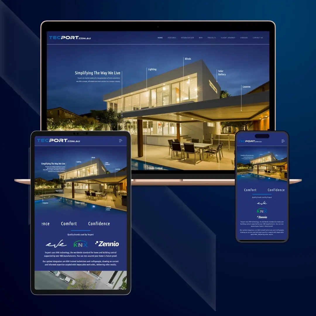 Smart Home Automation Website