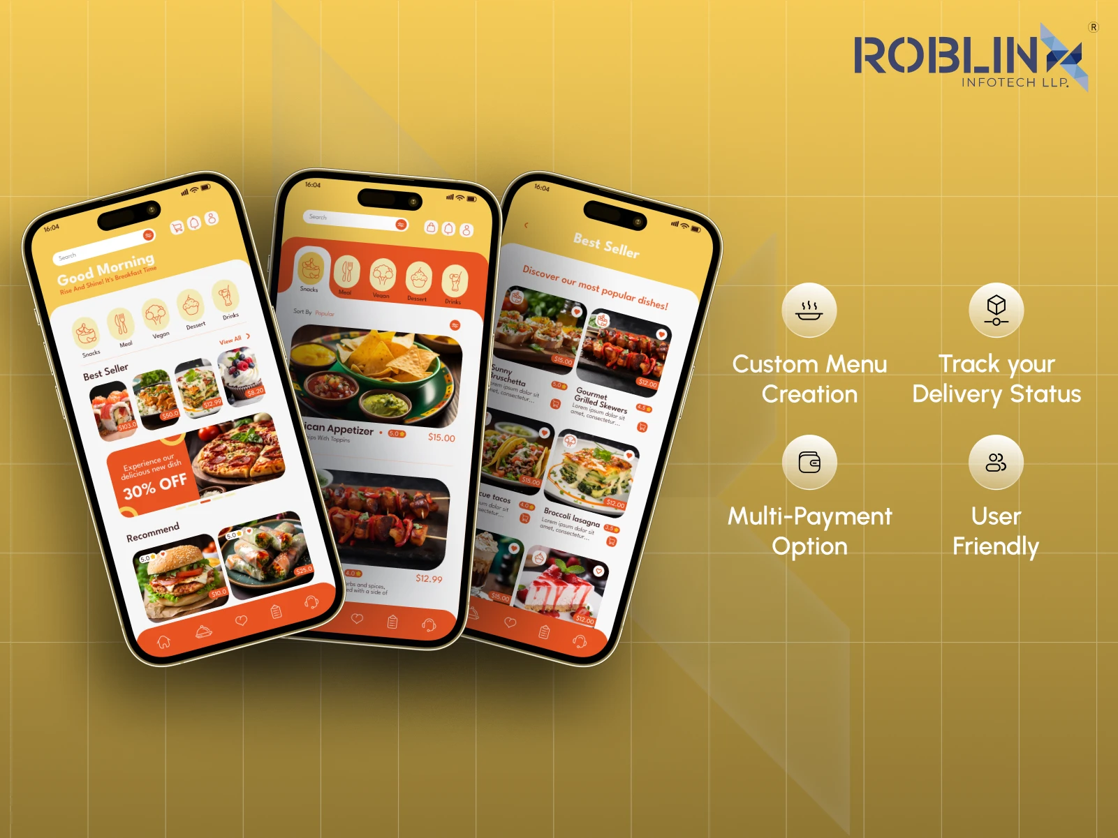 Food Delivery & Ordering App