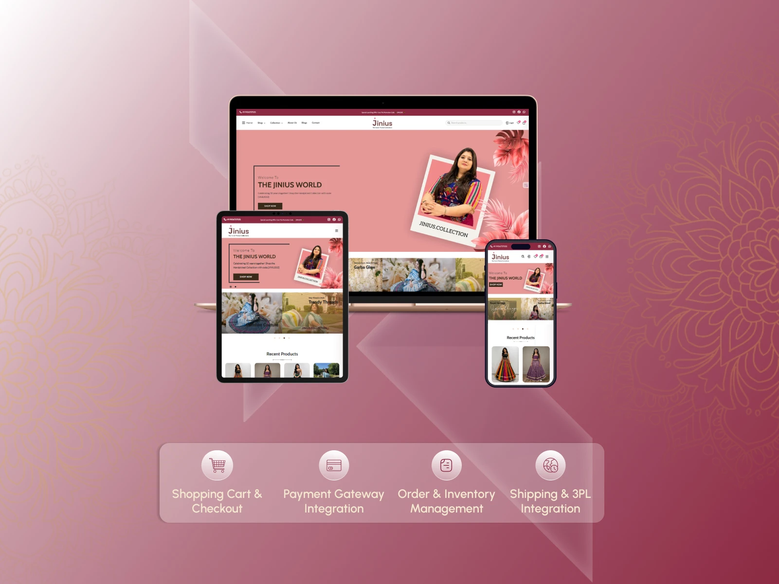 Jinius Fashion eCommerce Platform